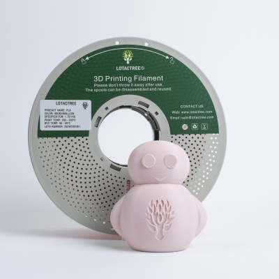 PLA Marshmallow - Diâmetro 1,75mm Bobine 1kg - Lotactree