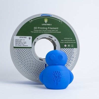 PLA Blue - Diâmetro 1,75mm Bobine 1kg - Lotactree