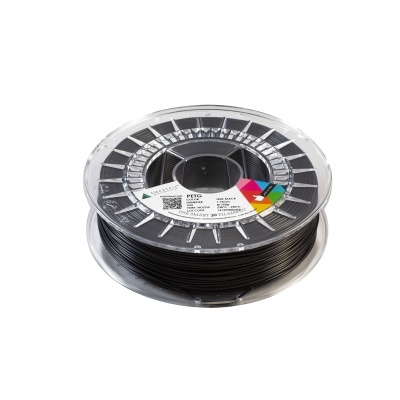 PETG True Black - Diâmetro 1,75mm Bobine 0,75kg - Smart Materials 3D