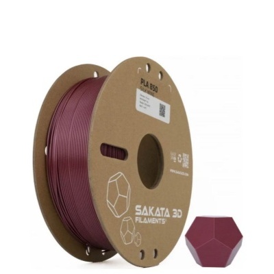 PLA 850 SILK WINE Diâmetro 1,75mm Bobine 1kg - Sakata 3D