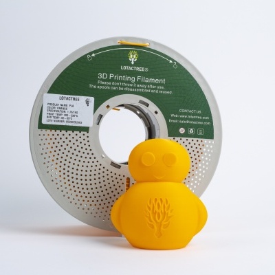 PLA Orange - Diâmetro 1,75mm Bobine 1kg - Lotactree