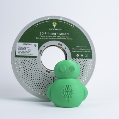 PLA Green - Diâmetro 1,75mm Bobine 1kg - Lotactree