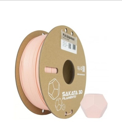 PLA GO&PRINT ROSA PASTEL Diâmetro 1,75mm Bobine 1kg - Sakata 3D