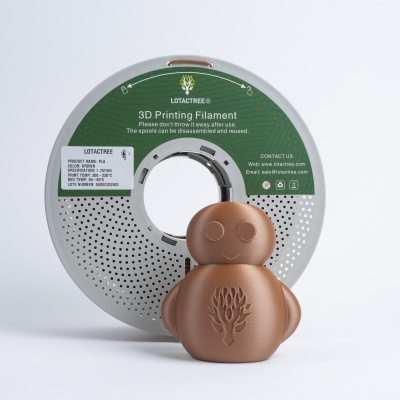 PLA Brown - Diâmetro 1,75mm Bobine 1kg - Lotactree