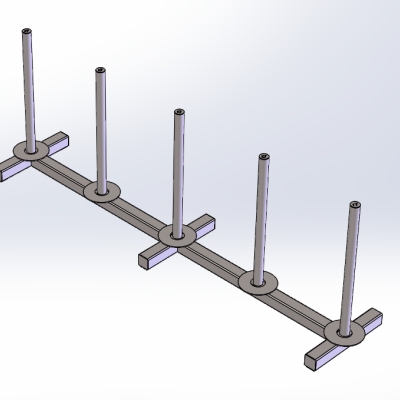 Suporte de Bumpers de Chão Jumbo