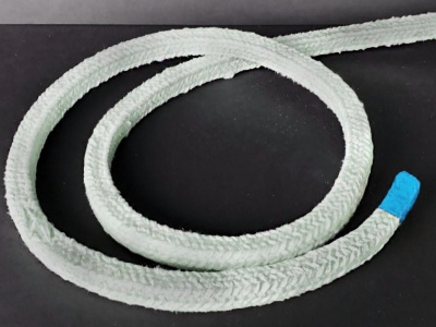 Cordão Trançado Quadrado Fibra Bio 1050°C com reforço Inconel