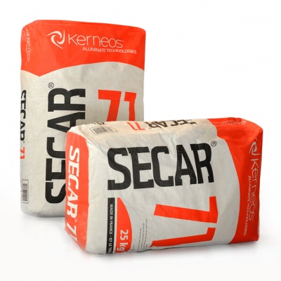 Cimento Refratário Aluminoso Lafarge - Kerneos SECAR 71