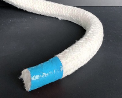 Cordão trançado redondo Fibra Bio AES 1050°C com reforço Inconel