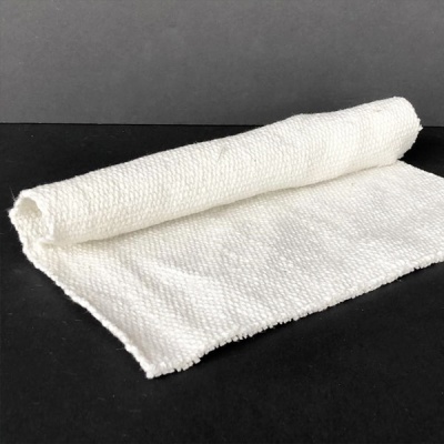 Tecido Fibra Cerâmica RCF 1100°C com reforço Inconel -  Rolo 30m