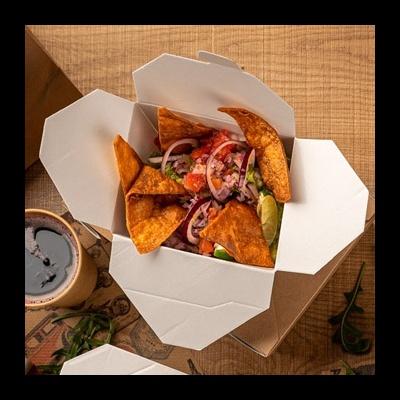 Caixa cartolina Kraft THEPACK 11,3x9x6,3 cm 780ml