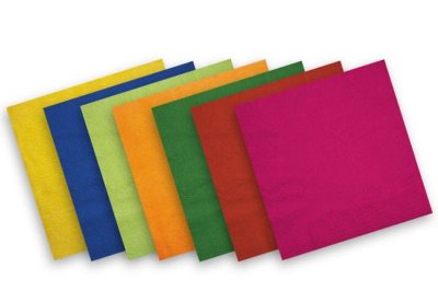 Guardanapos 33x33 Folha Dupla Cor