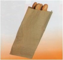 Saqueta Papel Castanha 30+10x50