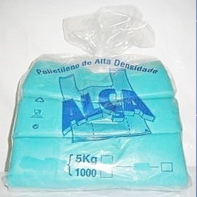 Saco Alça Cor Sortida  PEAD Kg - Isento de Eco Taxa