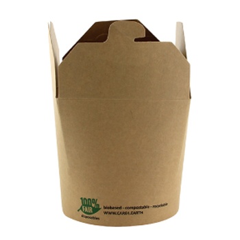 Caixa Cartolina Kraft 9,6x10x8,8cm (Massas) 760ml