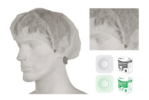Touca Circular Branca