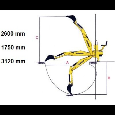 RETROESCAVADORA TRACTOR BHSM 175
