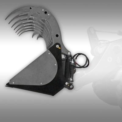 Agarre a pá  GS-200, pá de silagem, pá de crocodilo