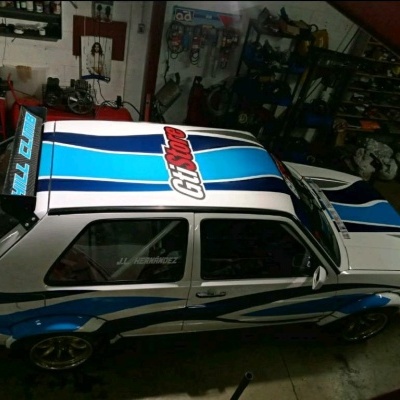VW GOLF / GTI  MK2 Spoiler estilo Voomeran (Carbono)