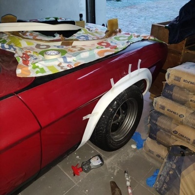 Ford Capri MK1 Saias laterais para  (1969-1974)