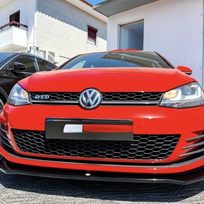 VW GOLF / GTI MK7 Lip Frontal GTI/GTD