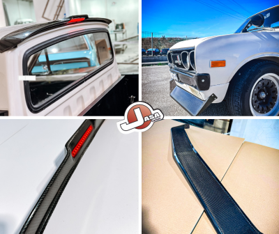 Datsun 620 Kit (Roof Spoiler + Lip Frontal)