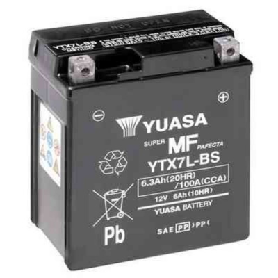 Bateria Yuasa YTX7-BS Combipack