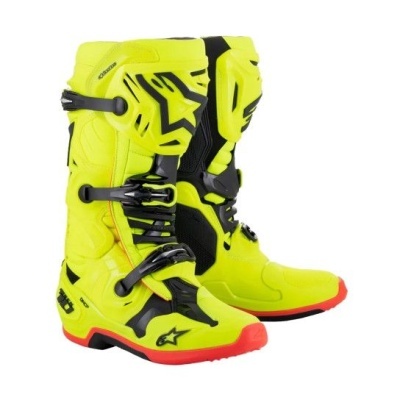 Botas Alpinestars Tech 10 Amarelo Fluo
