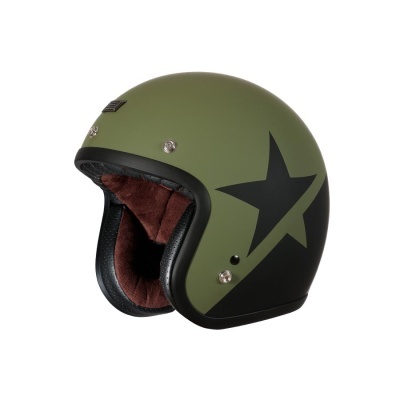 Capacete Origine Primo Star Verde Tropa / Preto Matt