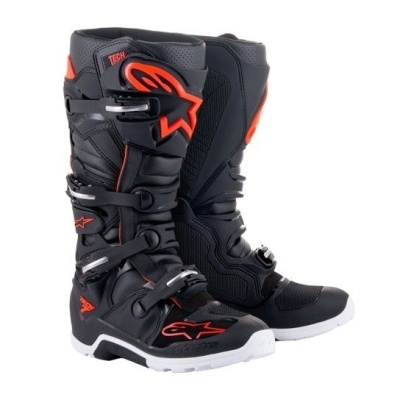 Botas Alpinestars Tech 7 Enduro Preto / Vermelho
