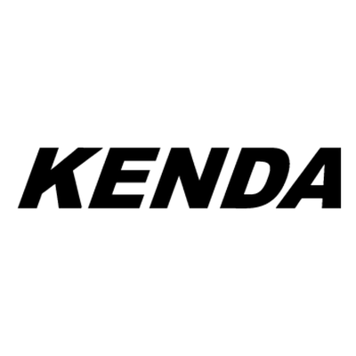 Logótipo KENDA em preto sobre fundo branco