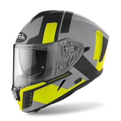 Capacete Airoh Spark Shogun Amarelo Mate