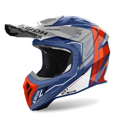 Capacete Aviator Ace 2 Enduro Cerulean
