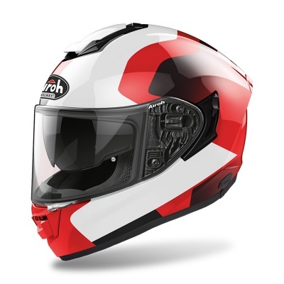 Capacete Airoh ST 501 Dock Vermelho Gloss