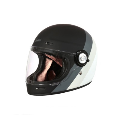 Capacete Origine Vega Primitive Cinzento / Branco / Preto Matt