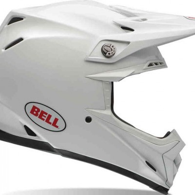Capacete Bell Moto-9 Flex Carbon Branco