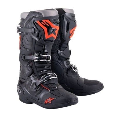 Botas Alpinestars Tech 10 Preto / Vermelho
