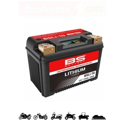 Bateria de lítio BS Battery BSLI-10
