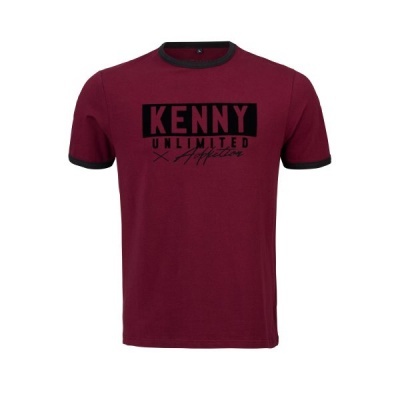 T-Shirt Kenny Label Burgundy