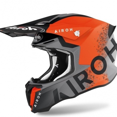 Capacete Airoh Twist 2.0 Lift Laranja