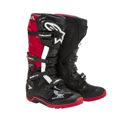 Botas Alpinestars Tech 7 Enduro Drystar Honda Vermelho / Preto