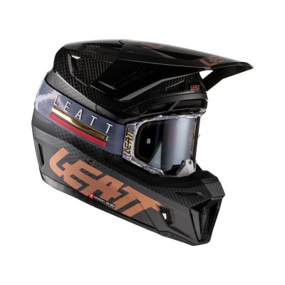 Capacete com Óculos Leatt 9.5 Carbono 22'