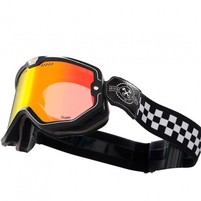 Óculos Vintage Origine Florence Scacco Preto/Branco