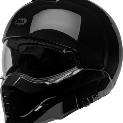 Capacete Bell Broozer Preto Brilho
