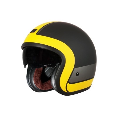 Capacete Origine Sprint Record Amarelo/Preto Matt