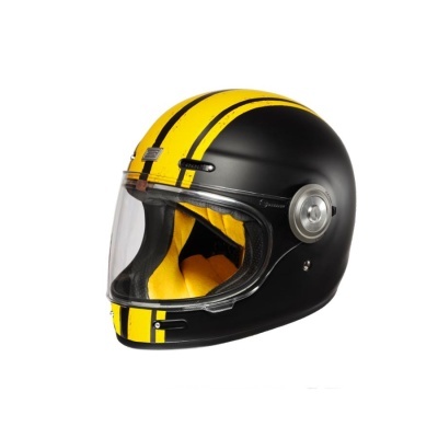 Capacete Origine Vega Custom Amarelo / Preto