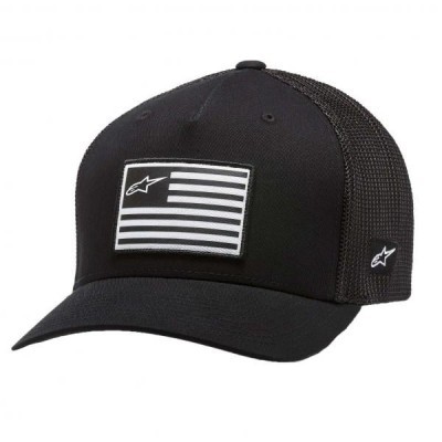 Boné Alpinestars Flag Hat Preto