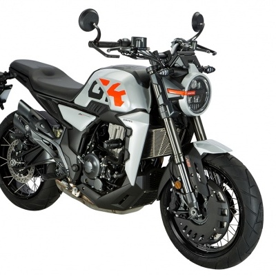 Zontes GK 350 Cinza / Laranja