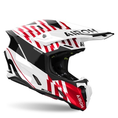 Capacete Airoh Twist 3 Thunder Vermelho