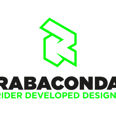 Logótipo da RABACONDA com texto 'RIDER DEVELOPED DESIGNS'