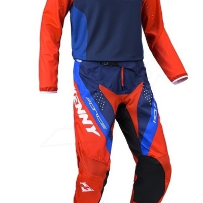 Conjunto Calça e Camisola Kenny Track Force 24 – Azul e Vermelho